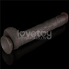 LoveToy Gode Ikses Cock 31 x 5.5cm Marron
